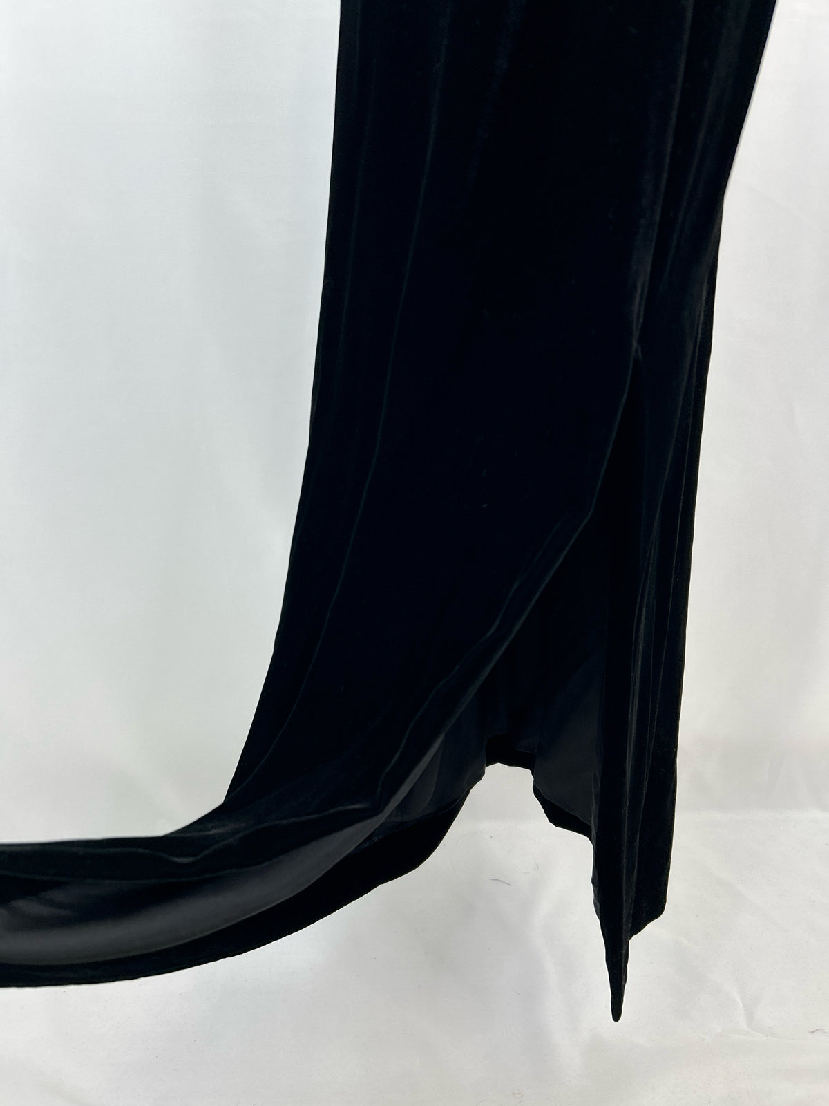 BROOKS BROTHERS Size 12 Black velvet Women Dress