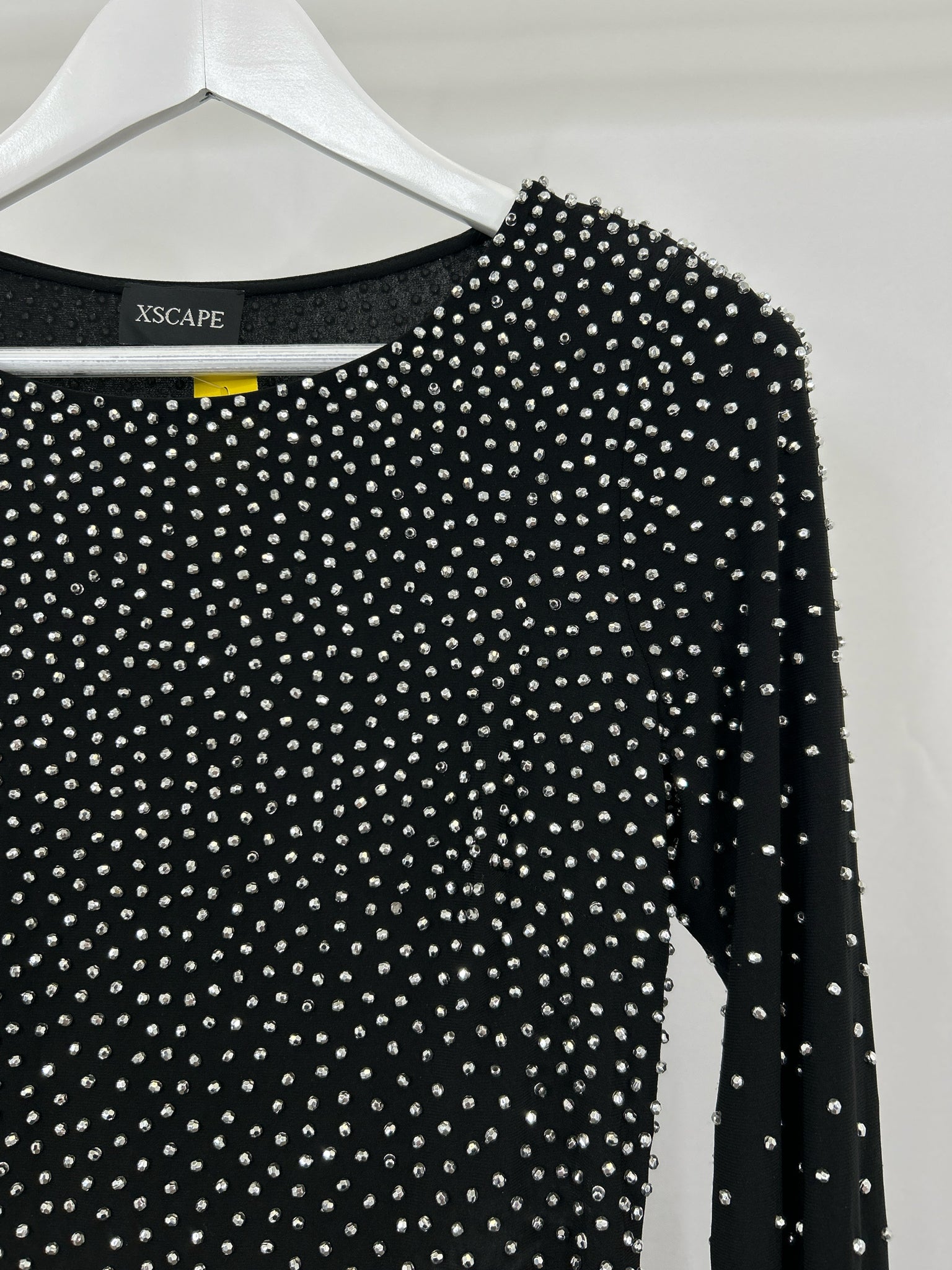 XSCAPE Size 6 Black Women Dress