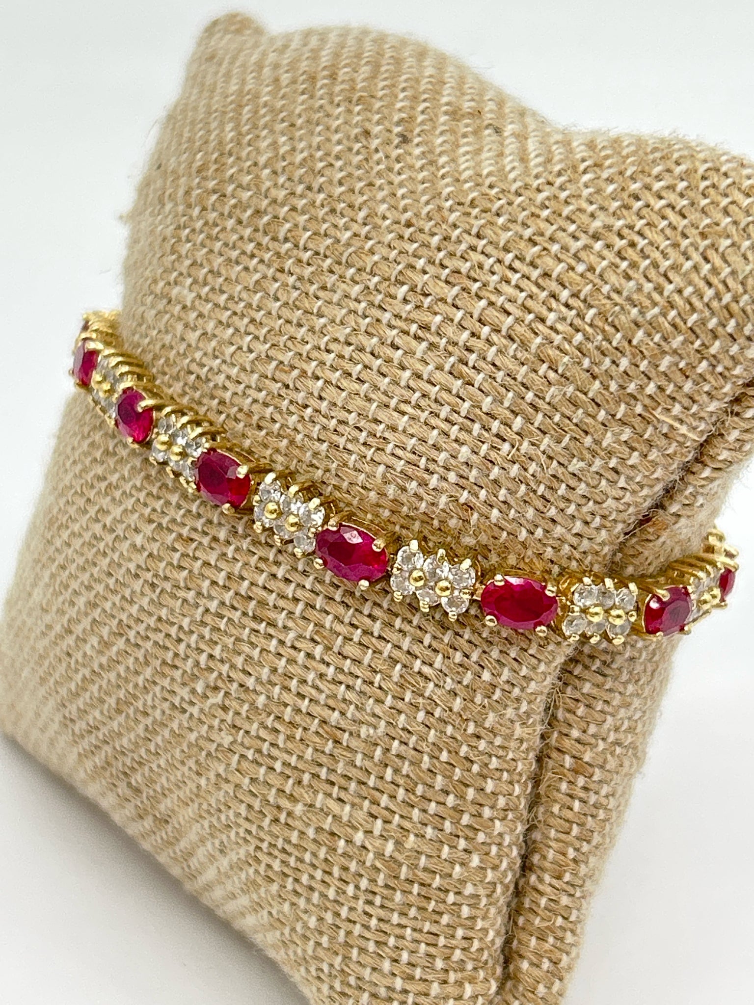 NO BRAND Gold and red Bracelet