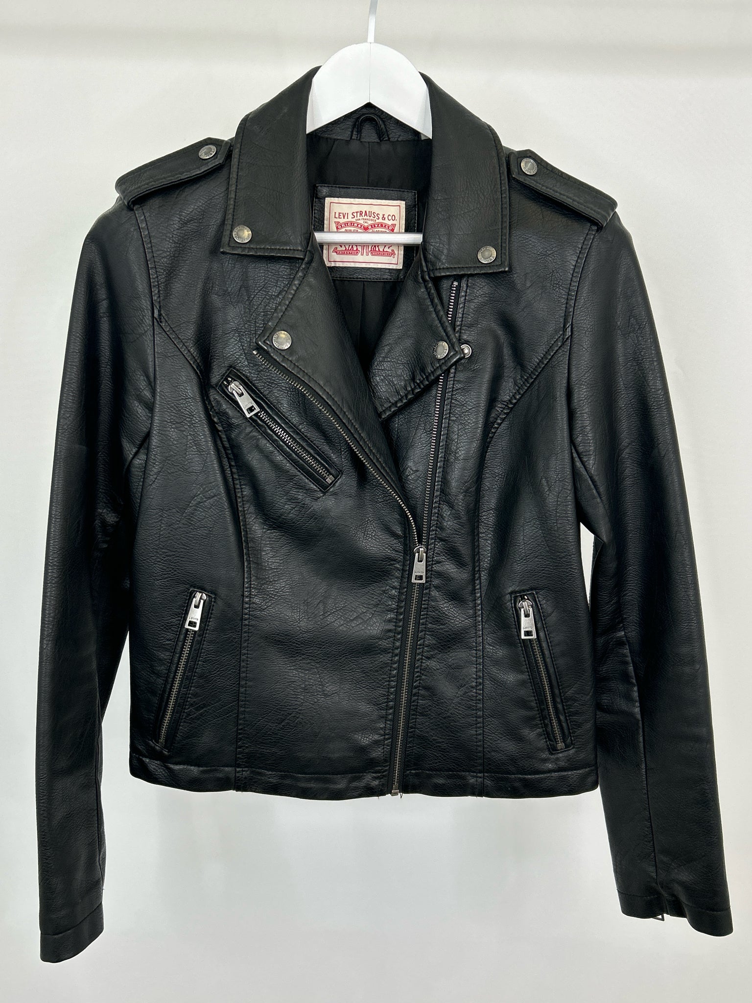 LEVI STRAUSS & CO. Size M Black Women Jacket