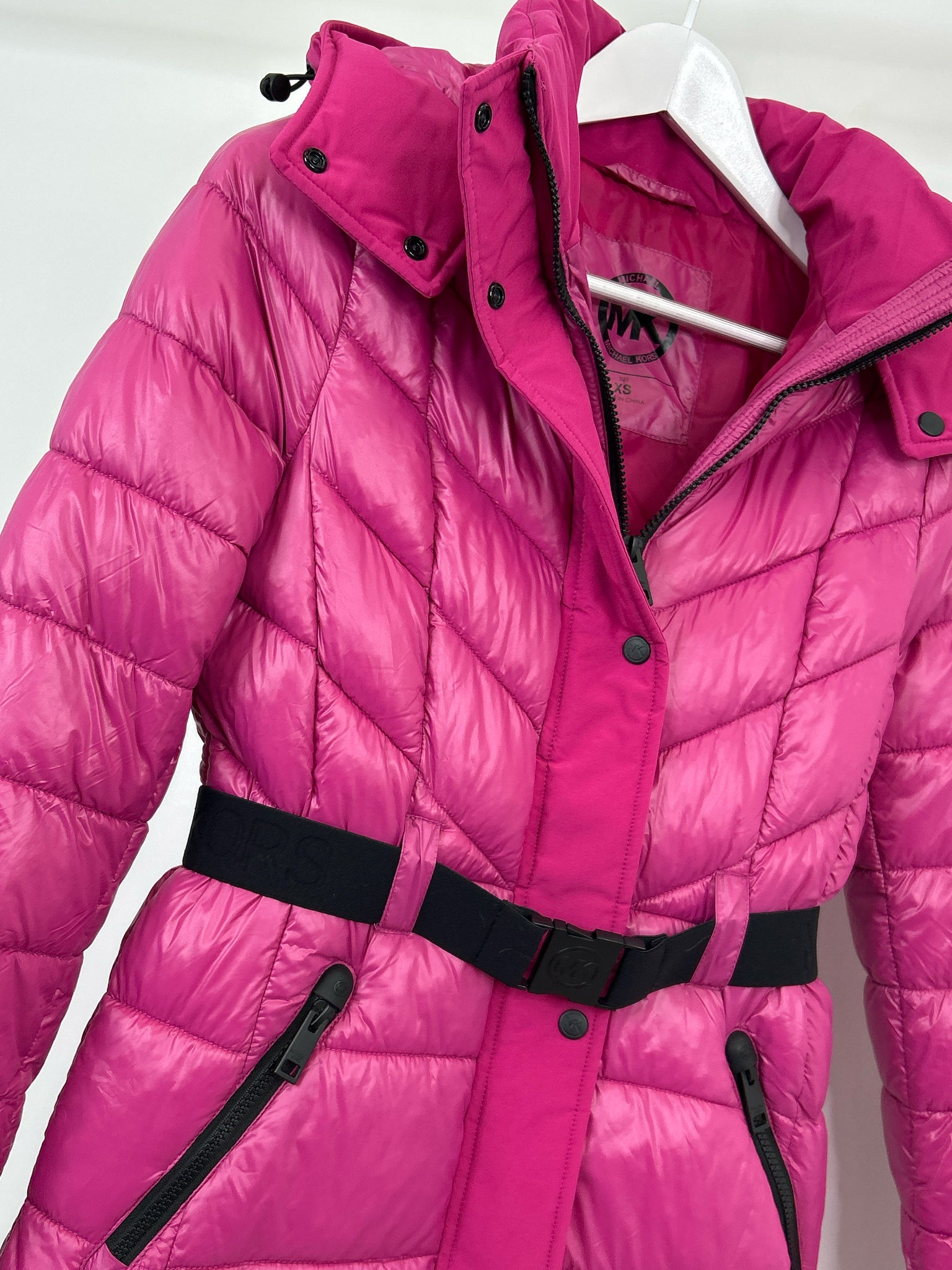 MICHAEL MICHAEL KORS Size XS Fuchsia Women Coat