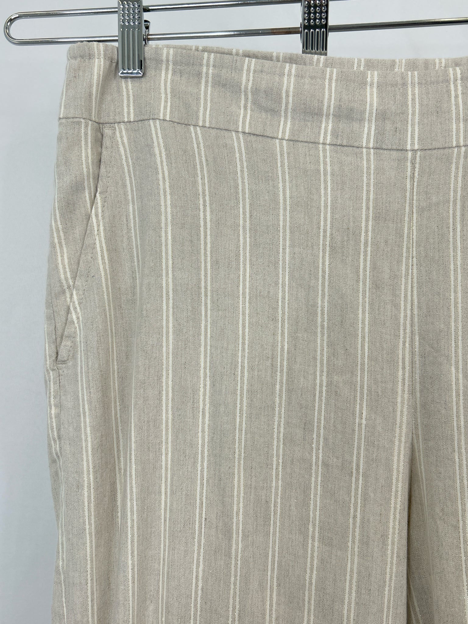 CHICO'S Size 16R Cream Women Pants