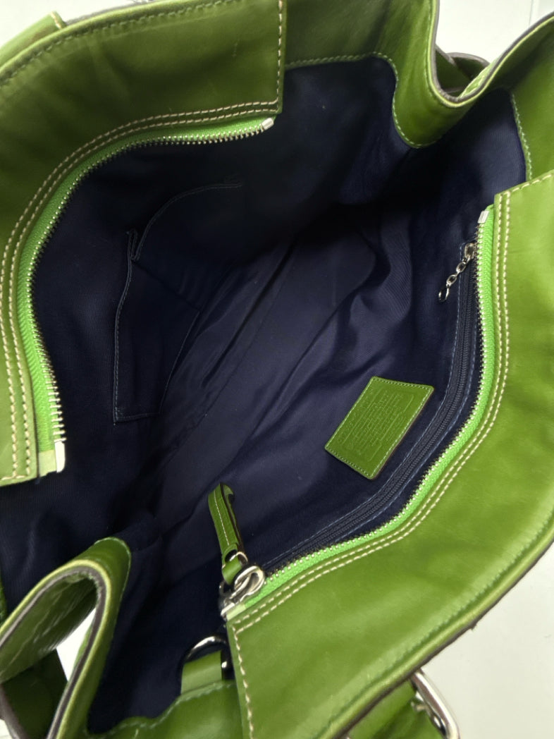 Coach Green Women Purse