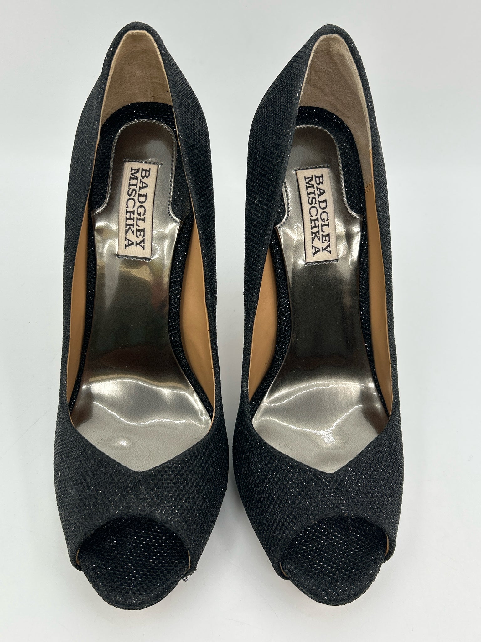BADGLEY MISCHKA Size 8M Black Women Pumps