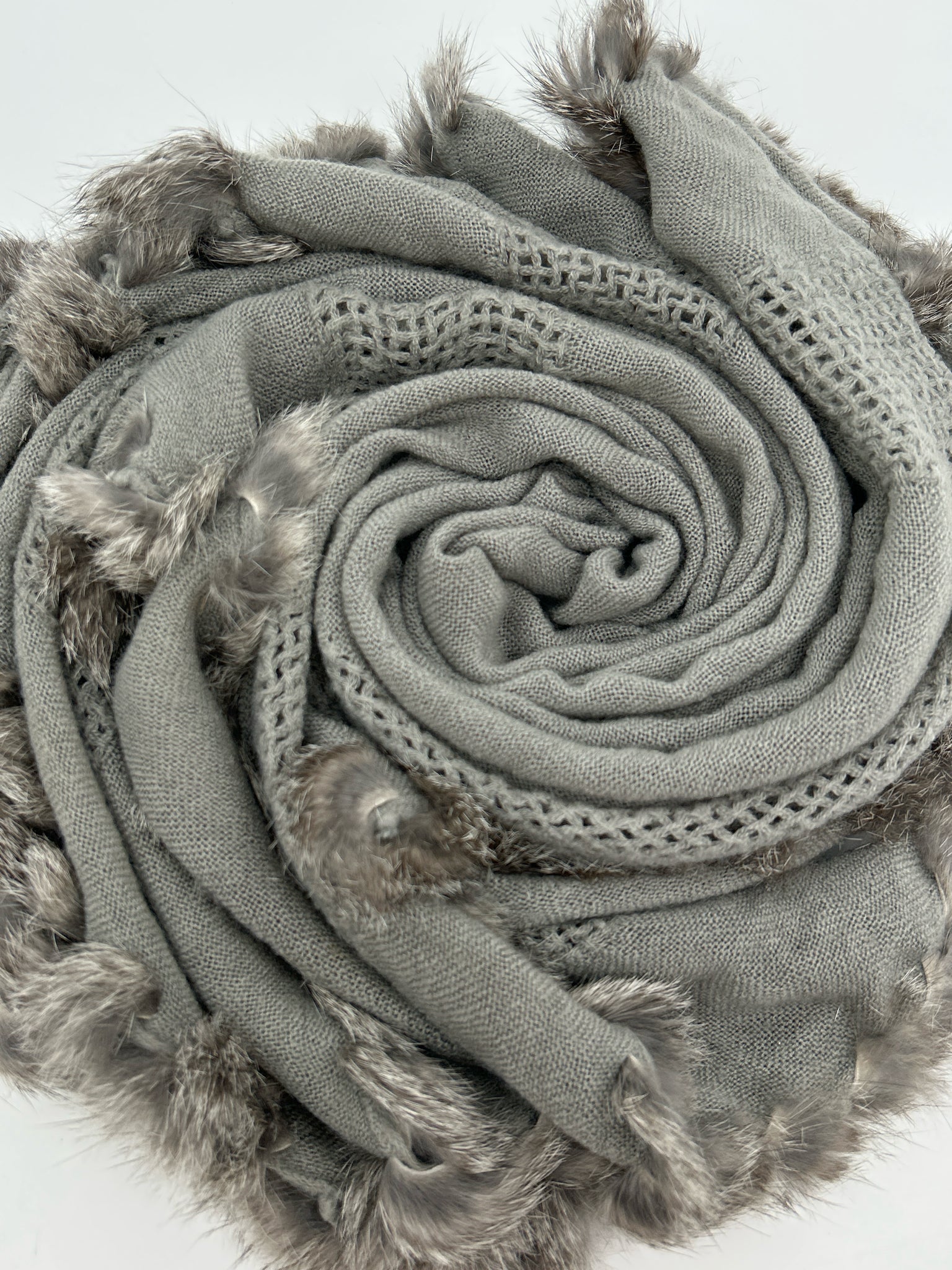 Dana Stein Size One Size Gray Women Scarf