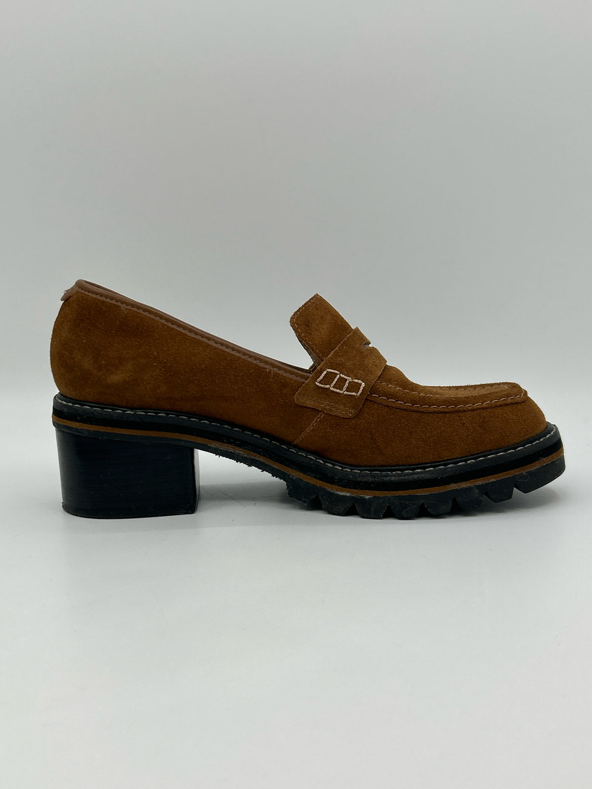 BERNARDO Size 8.5M Tan Women Loafer