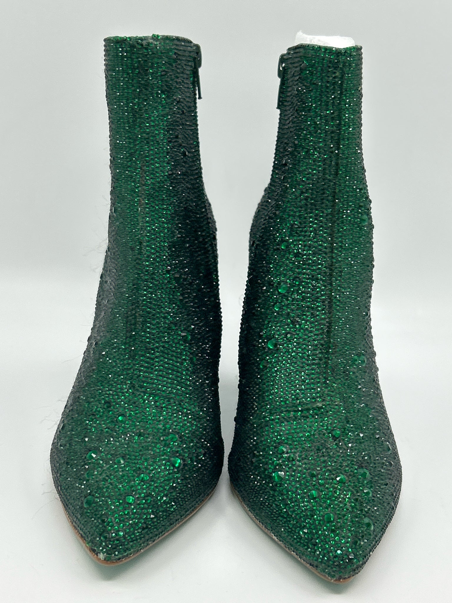 BETSEY JOHNSON Size 8M Green Women Booties