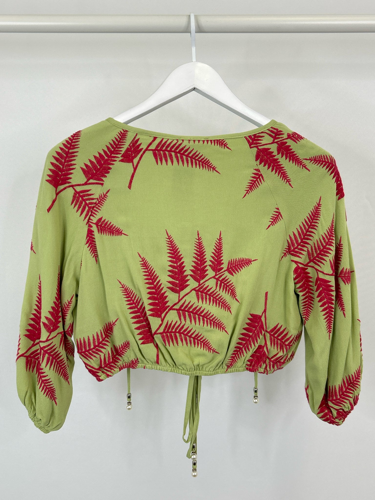 BTFL-Life Size S Green Women's Top