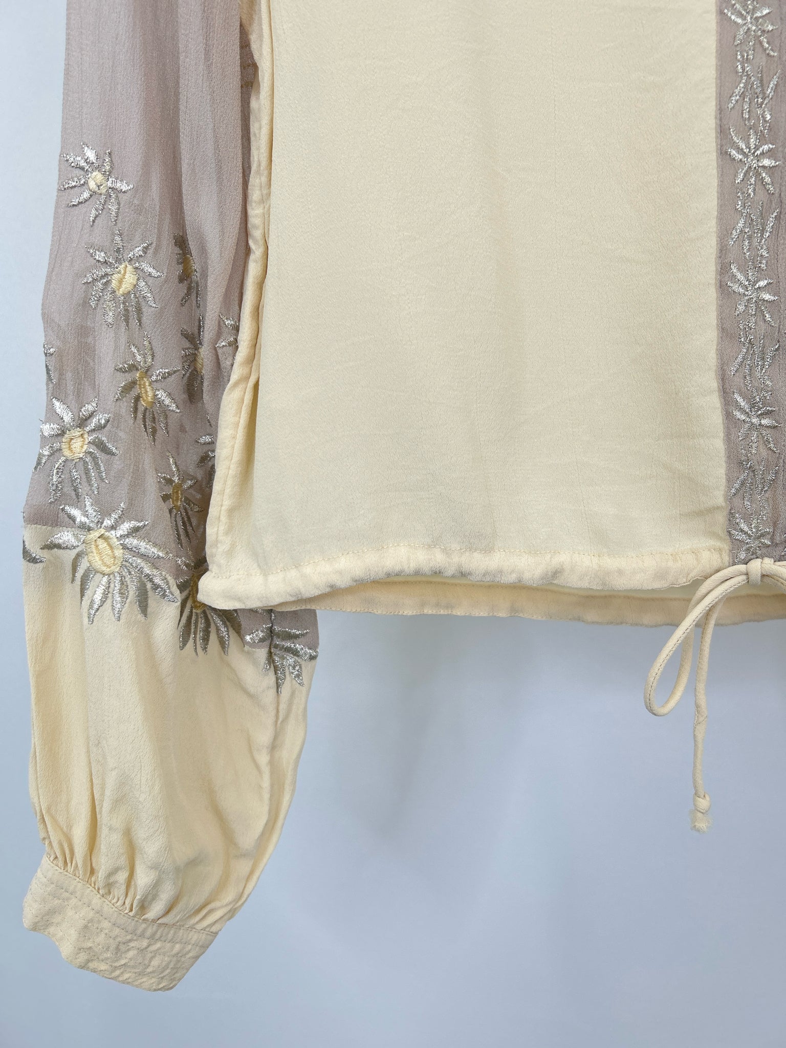 FREE PEOPLE Size XS Cream and Beige Women Top