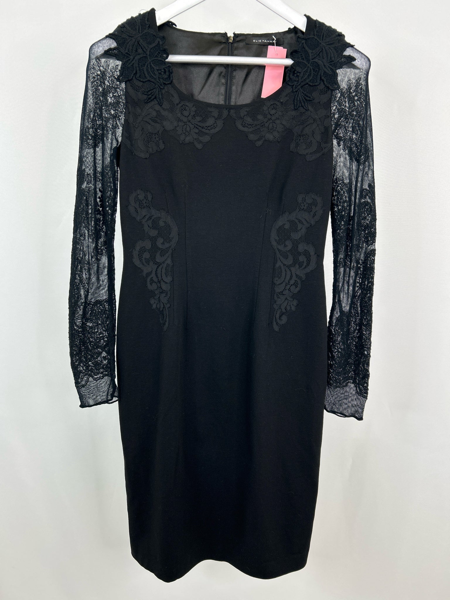 ELIE TAHARI Size 6 Black Women Dress