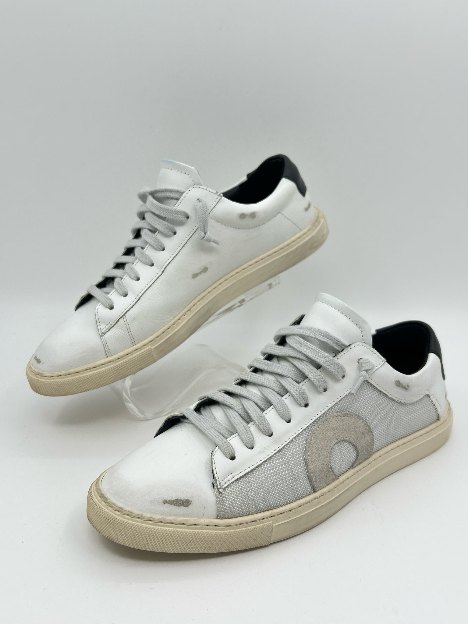 OLIVER CABELL Size 38 White and black Women Sneakers