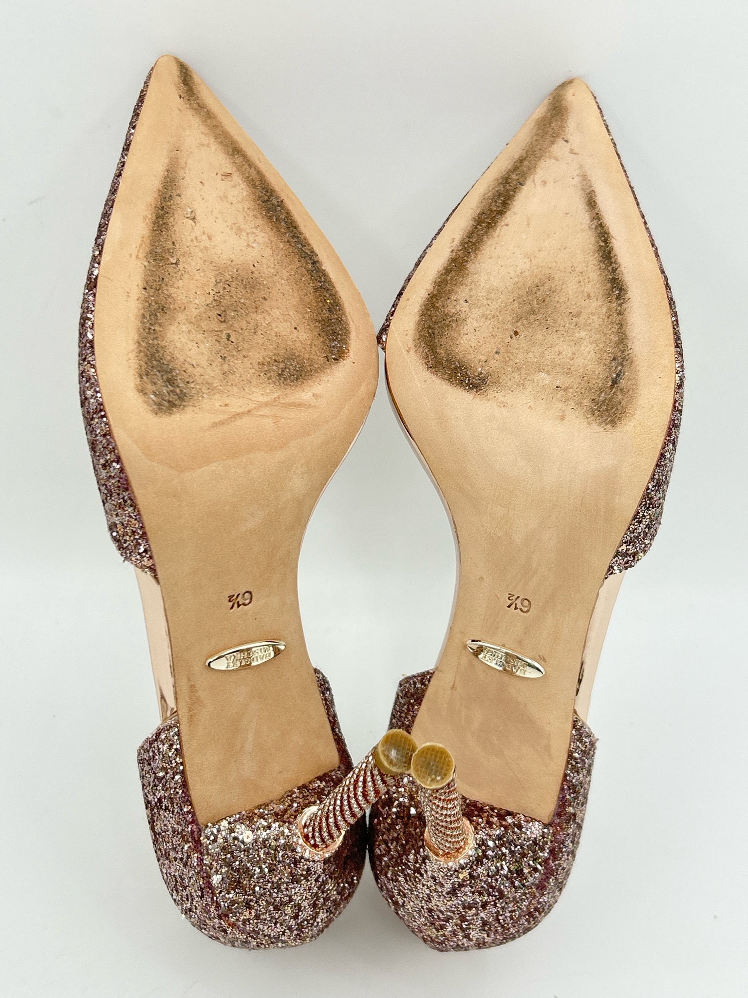 BADGLEY MISCHKA Size 6.5 Rose Women Pumps