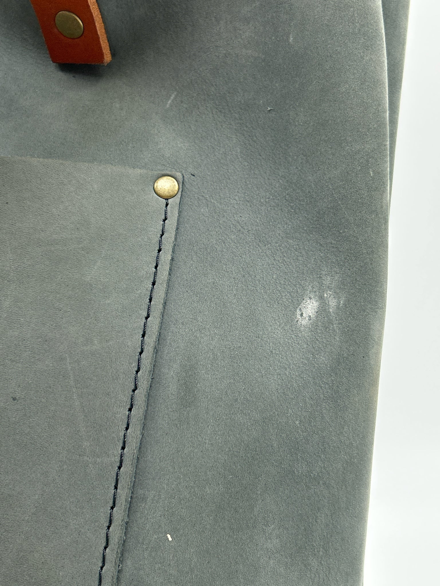 PORTLAND LEATHER GOODS Blue Gray Women Purse Tote