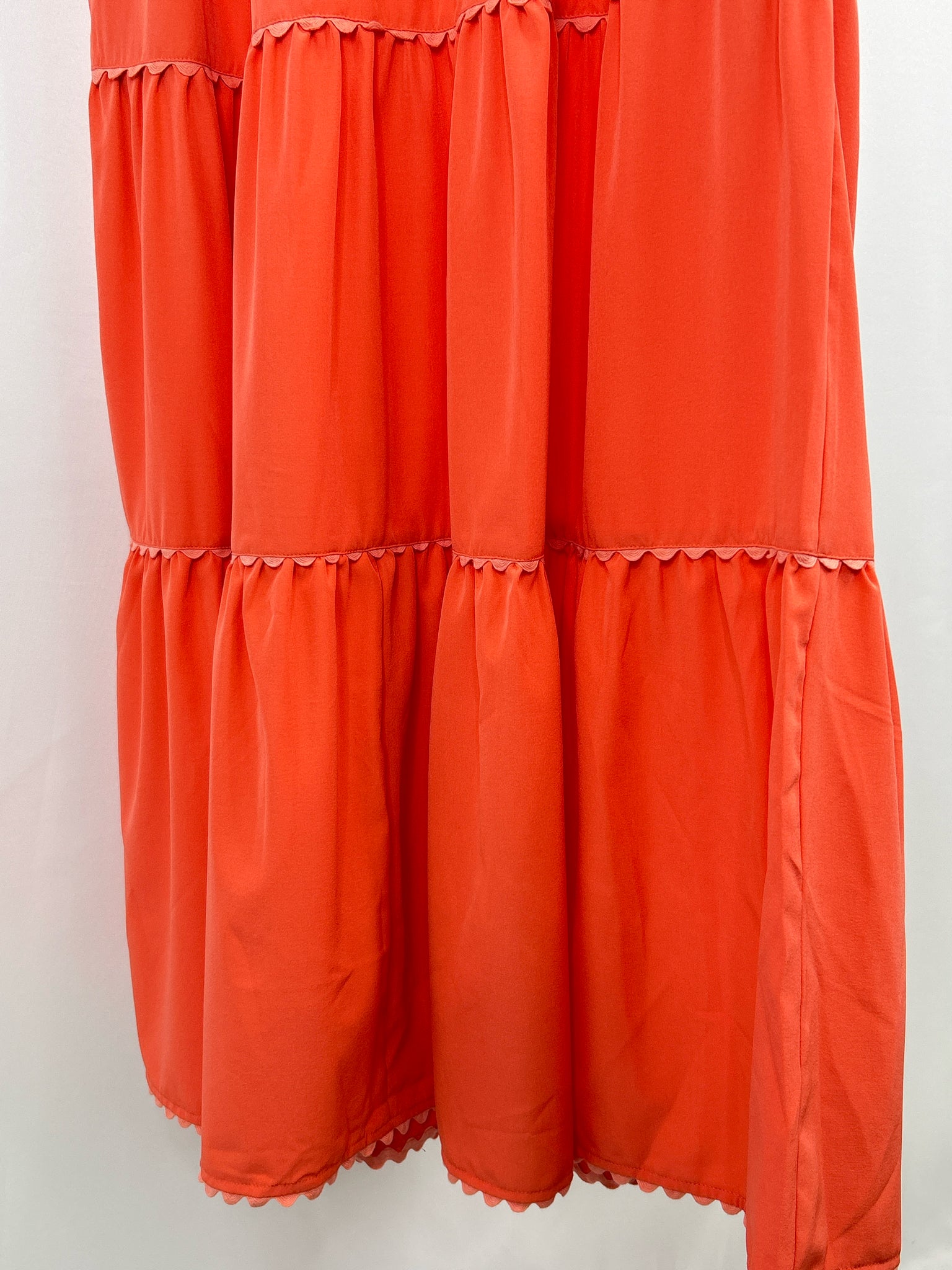 MARY SQUARE Size S Coral Women Dress NWT