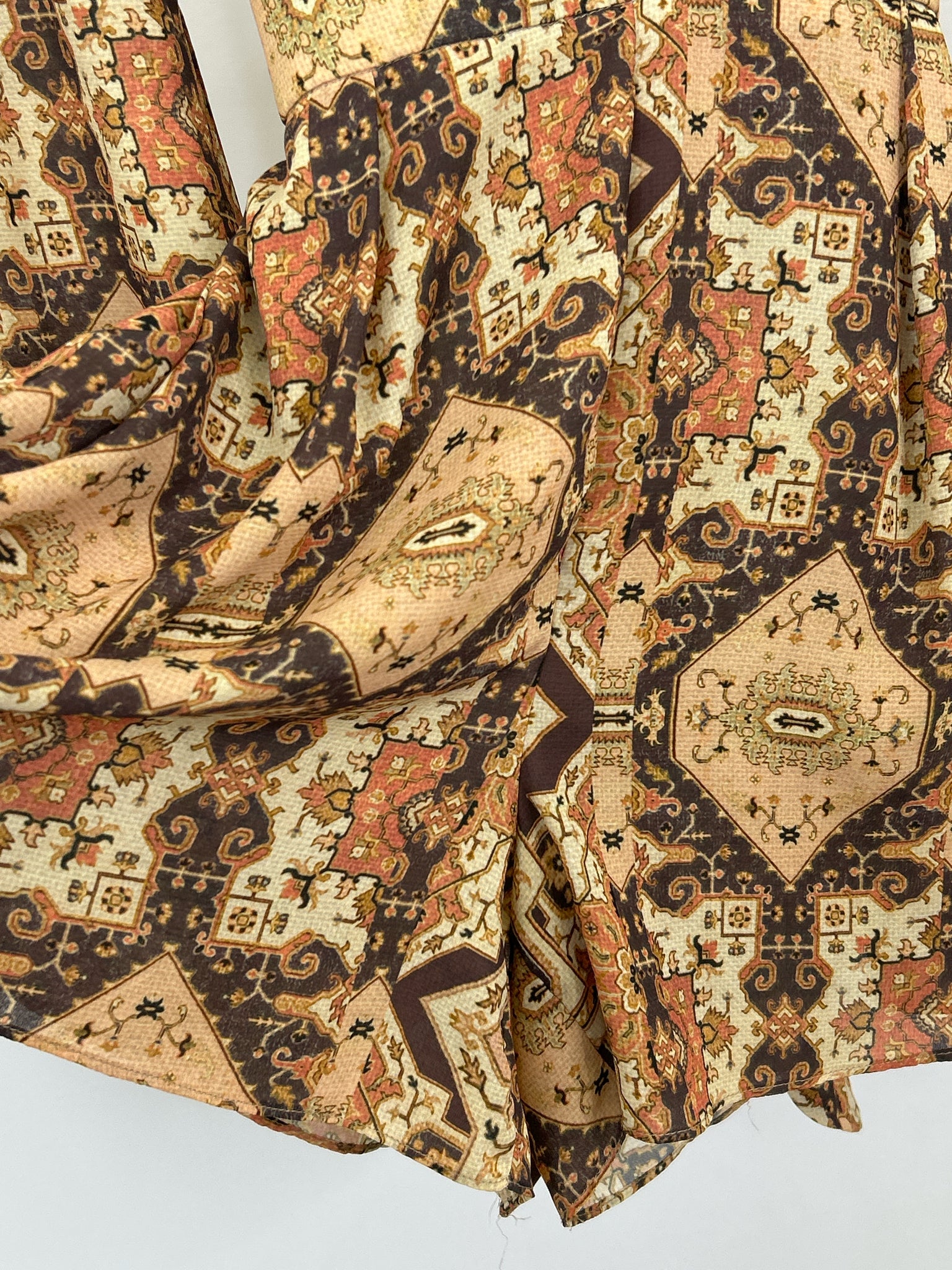 BEC & BRIDGE Size 6 Beige Print Women Romper
