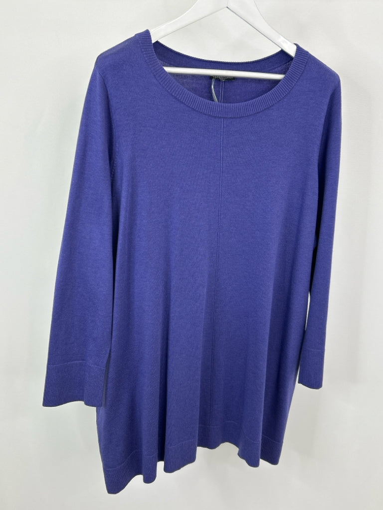 EILEEN FISHER Women Size XL Purple Sweater