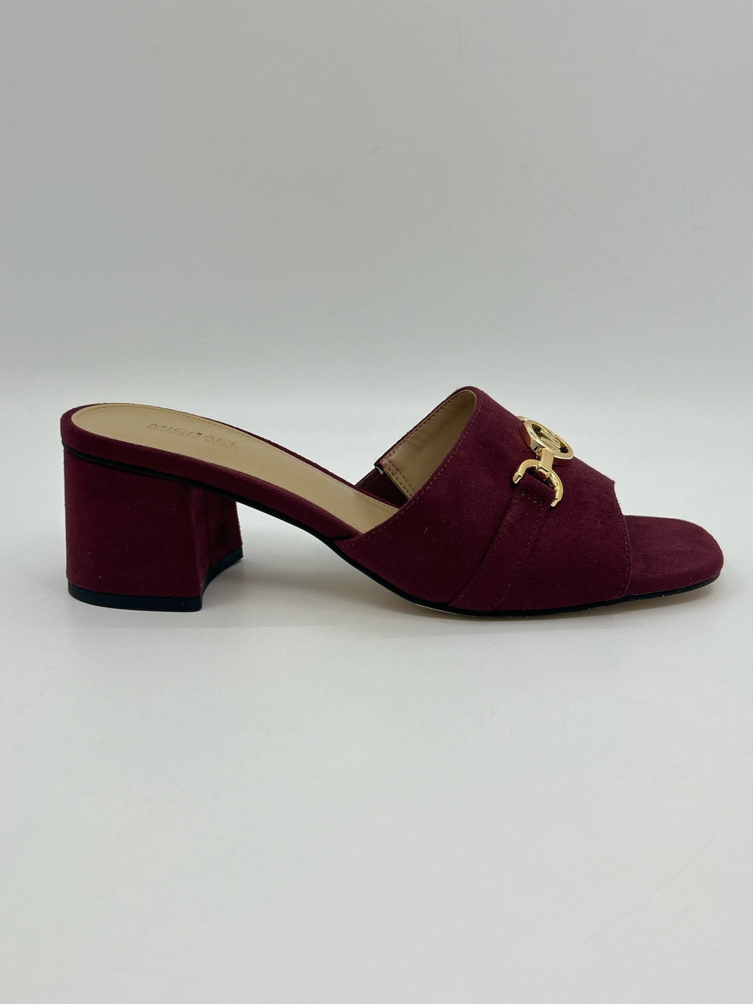 MICHAEL MICHAEL KORS Size 7.5M Burgundy Women Sandal