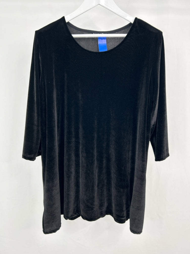 BRYN WALKER Women Size S Black Tunic