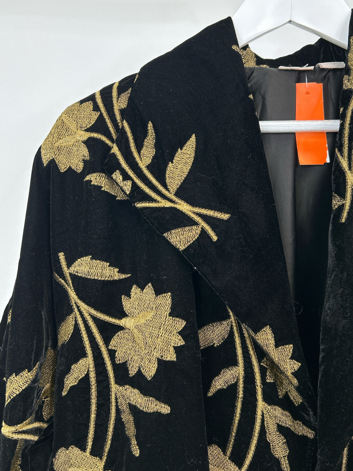 CHICO'S Size 0/2 BLACK AND GOLD Women Jacket
