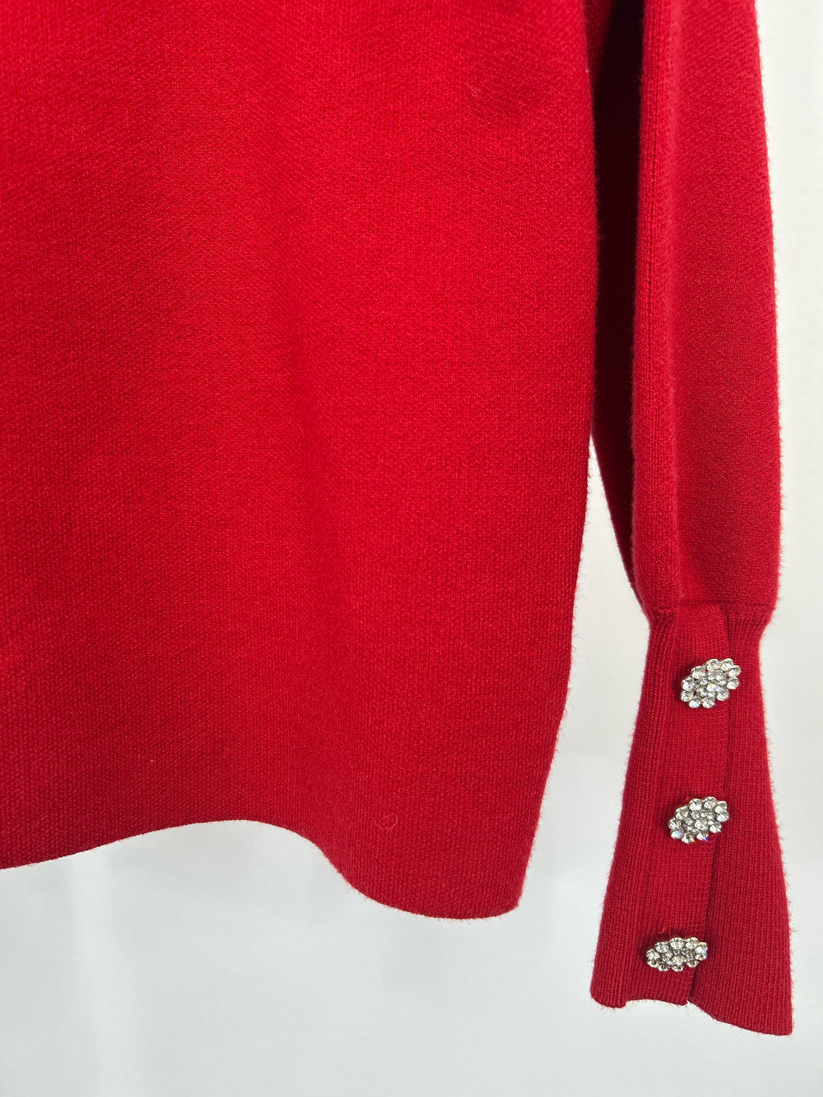 TAHARI Size XS Red Women Sweater