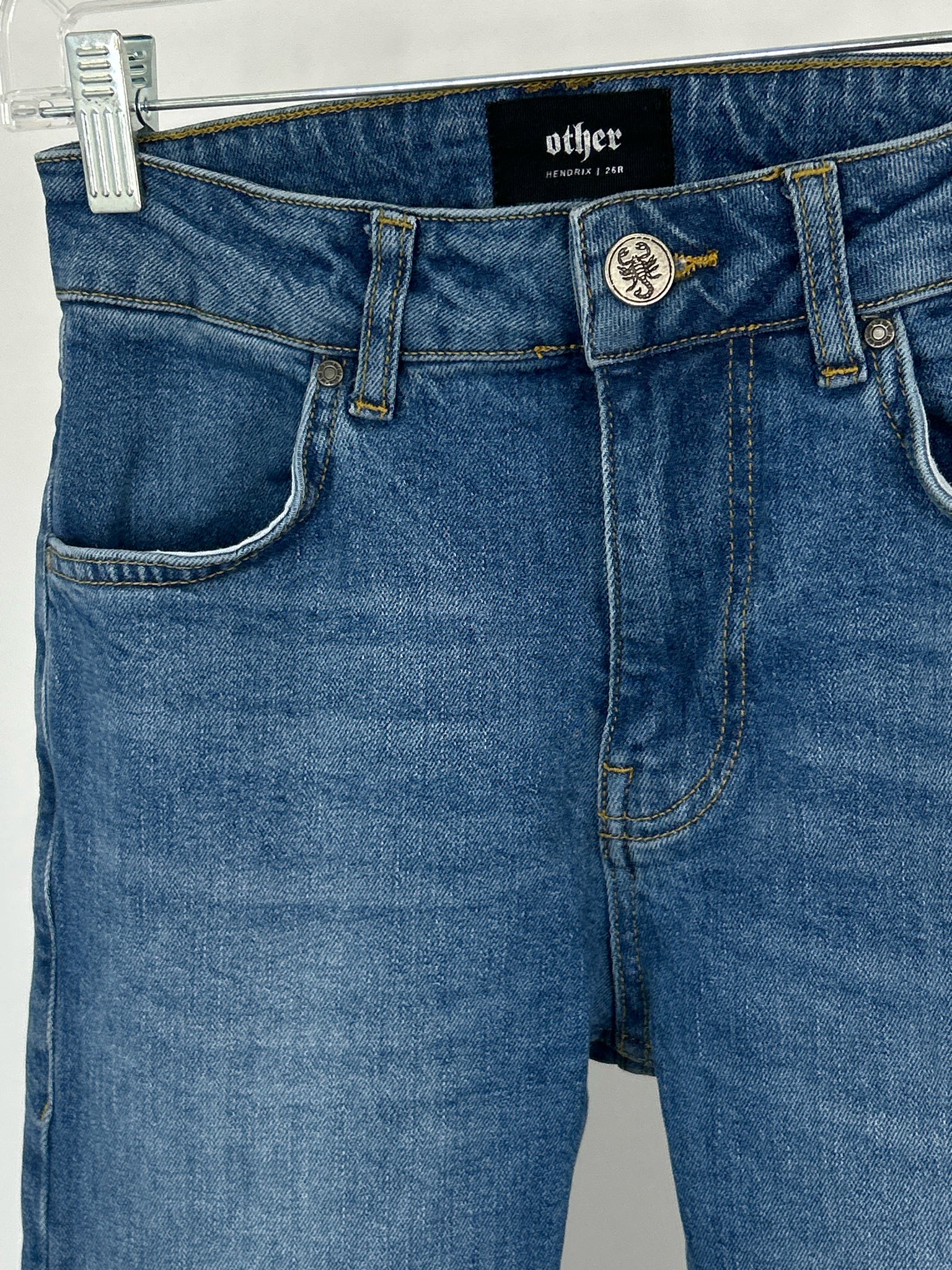 OTHER UK Size 26/2 BLUE DENIM Women jeans