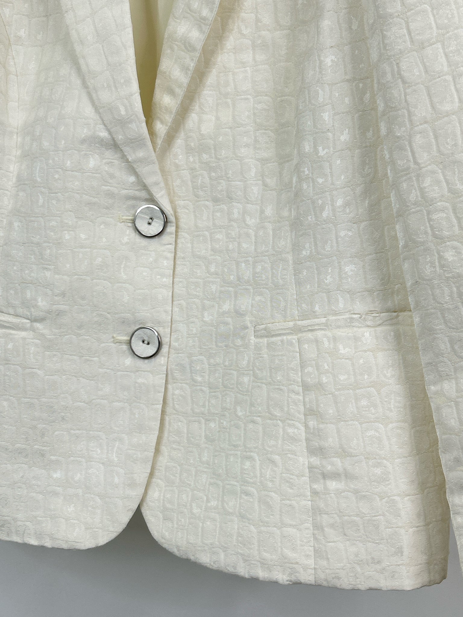 CHICO'S Size 12 White Women Jacket
