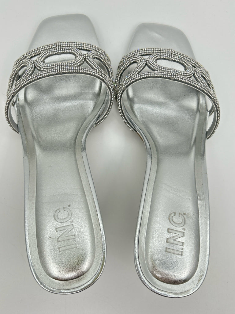 INC Women Size 11M Silver Sandal