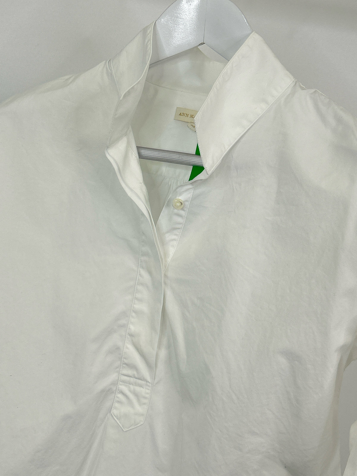 ANN MASHBURN Size XS White Women Top