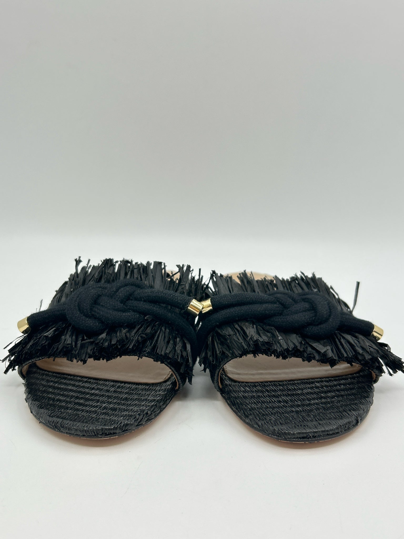 TALBOTS Size 8M Black Women Sandal
