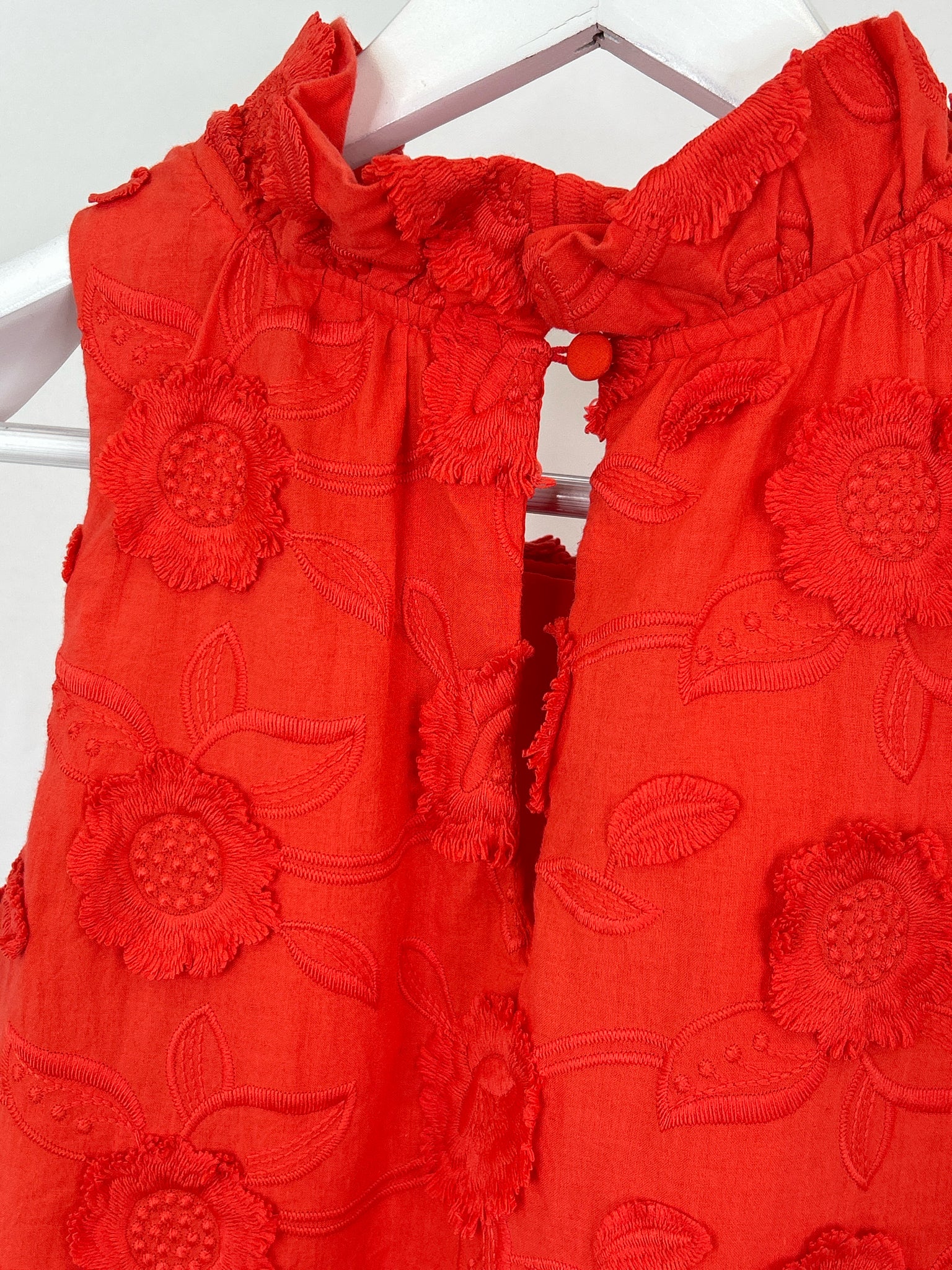ABBEY GLASS Size XS Red Women Top