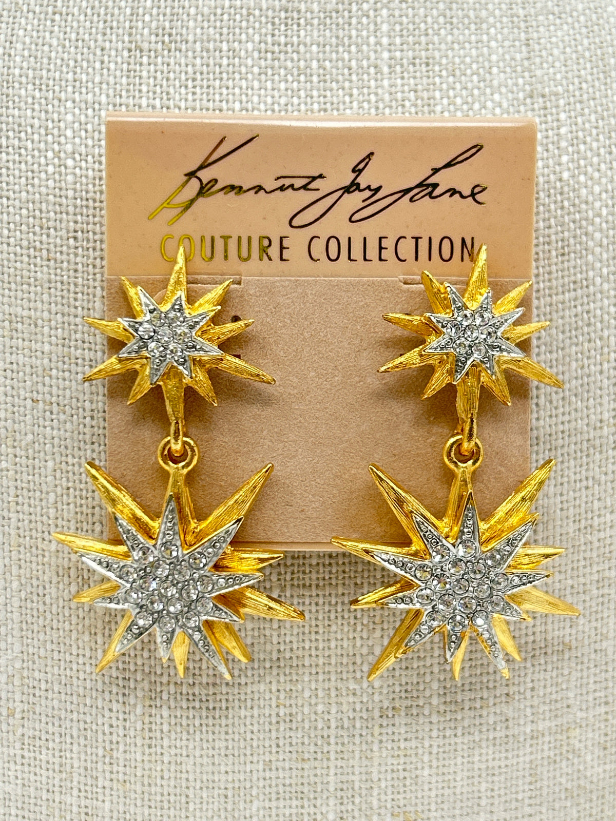 KJL by Kenneth Jay Lane Gold Earrings