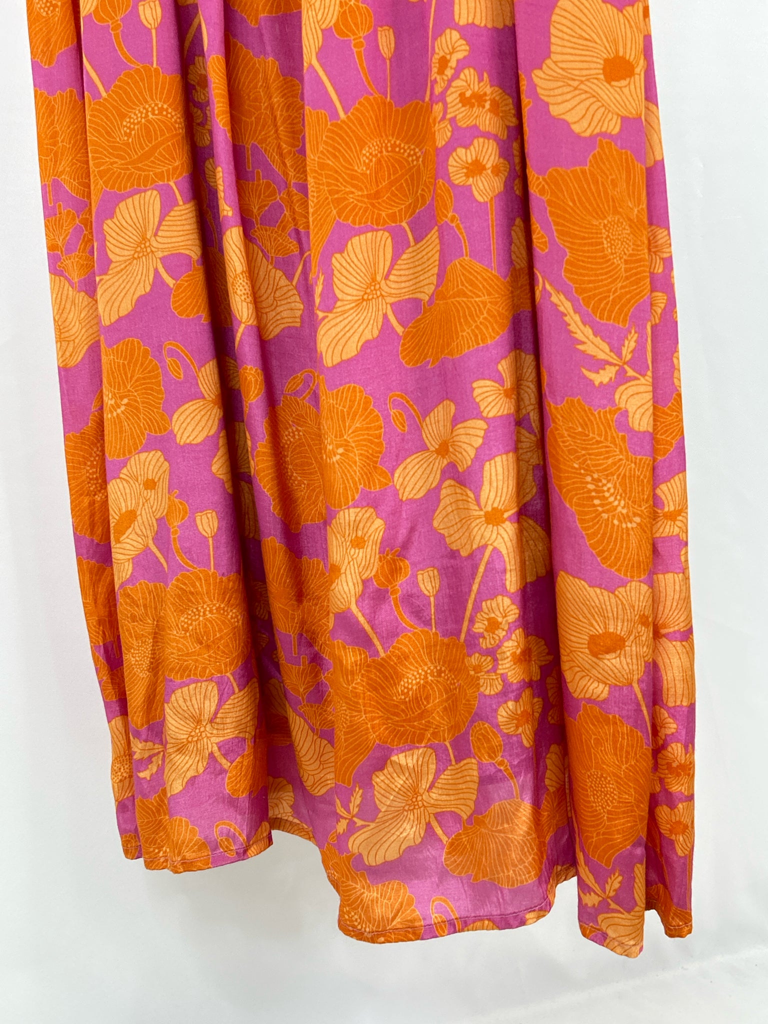 NEKANE NKN Size M Purple and Orange Women Dress