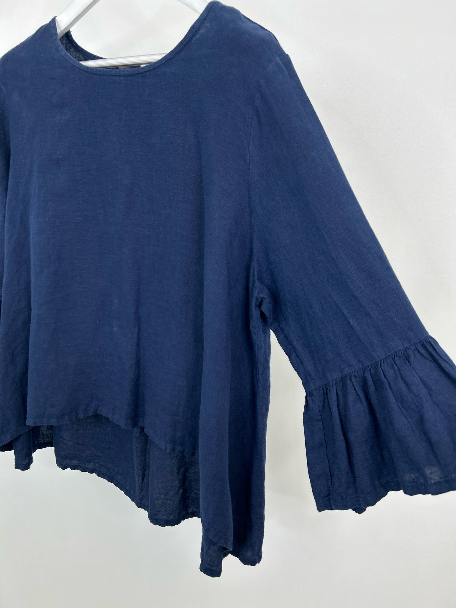BRYN WALKER Size XL Navy Women Top