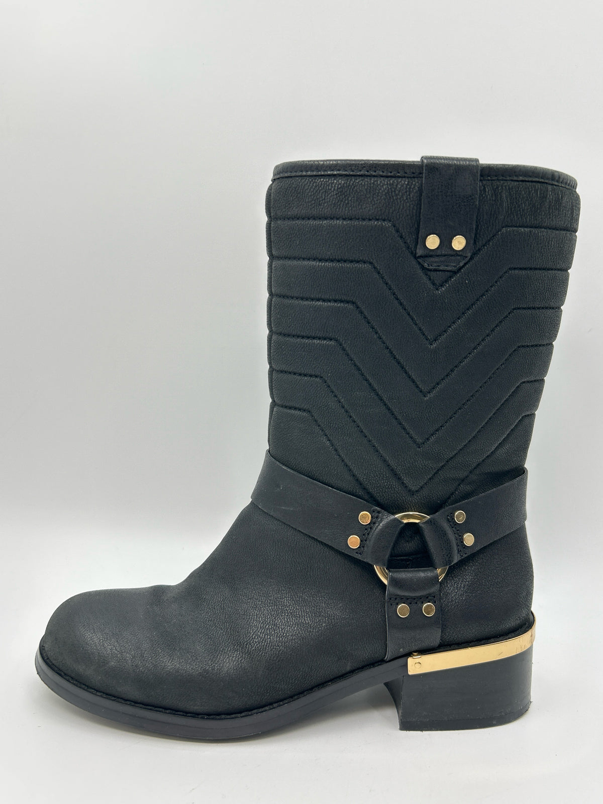 VINCE CAMUTO Size 8M Black Women Boots