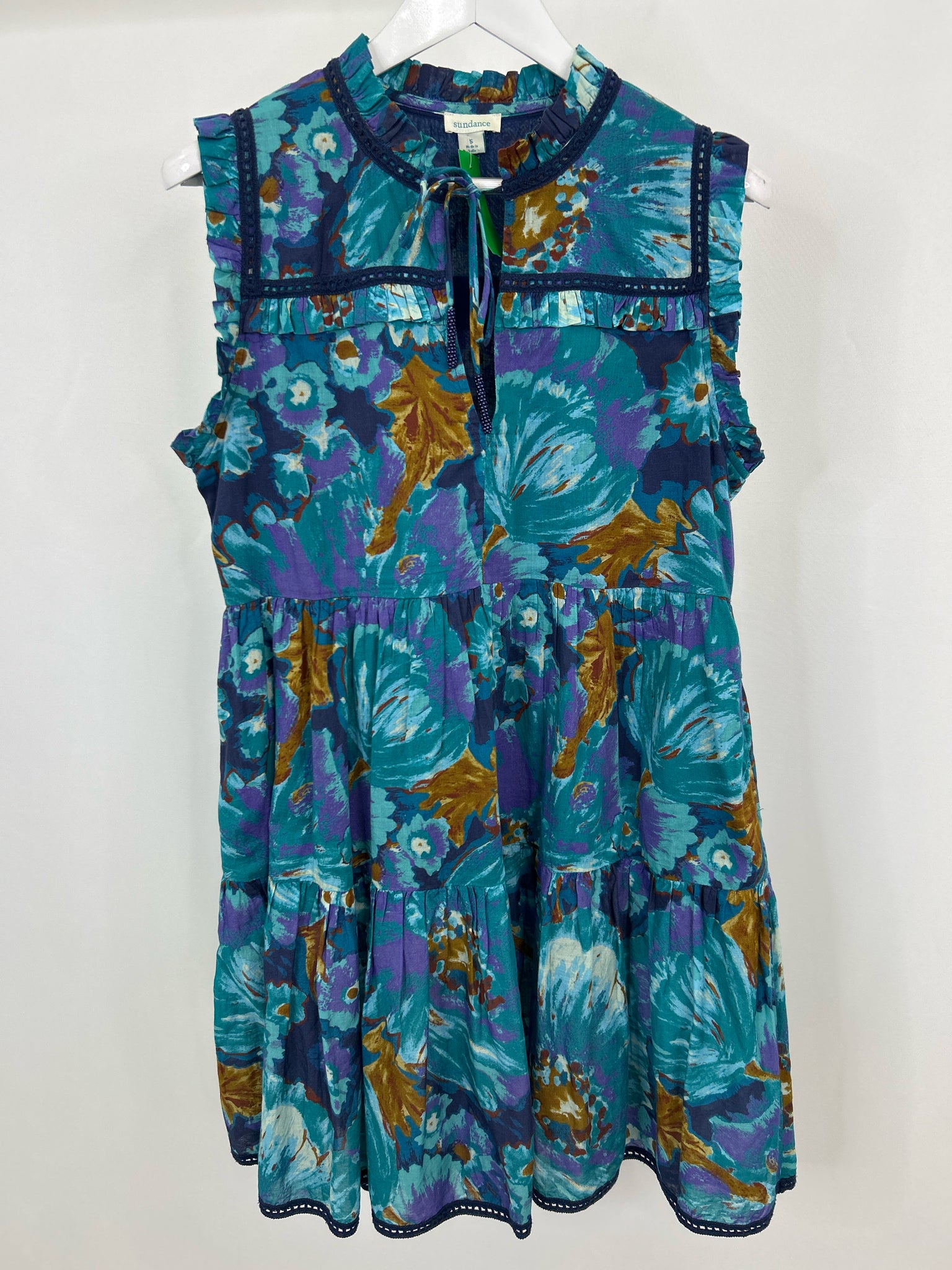 SUNDANCE Size S Blue and Purple Women Dress