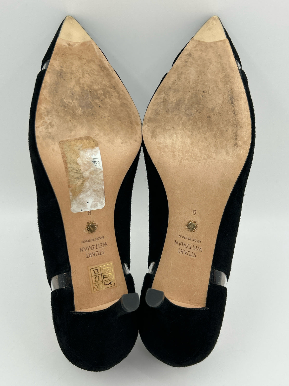 STUART WEITZMAN Size 9M Black Women Pumps