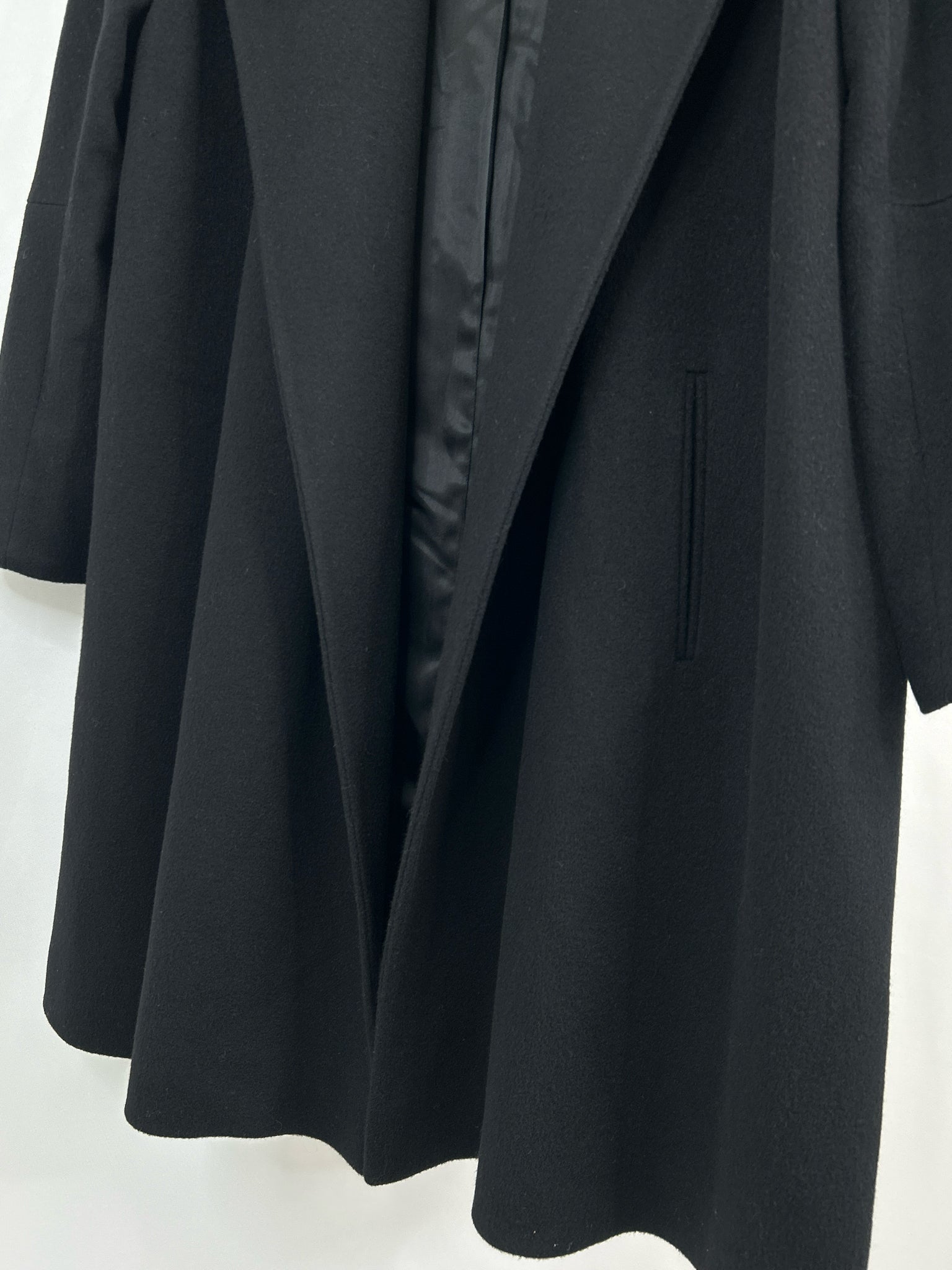 Fleurette Size 20 Black Women Coat