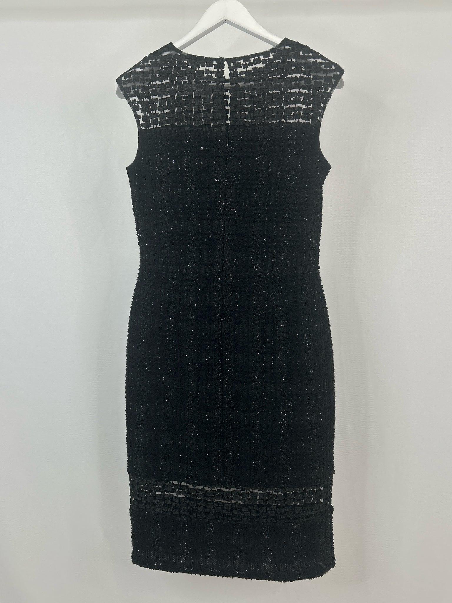 ALBERTO MAKALI Size 6 Black Women Dress