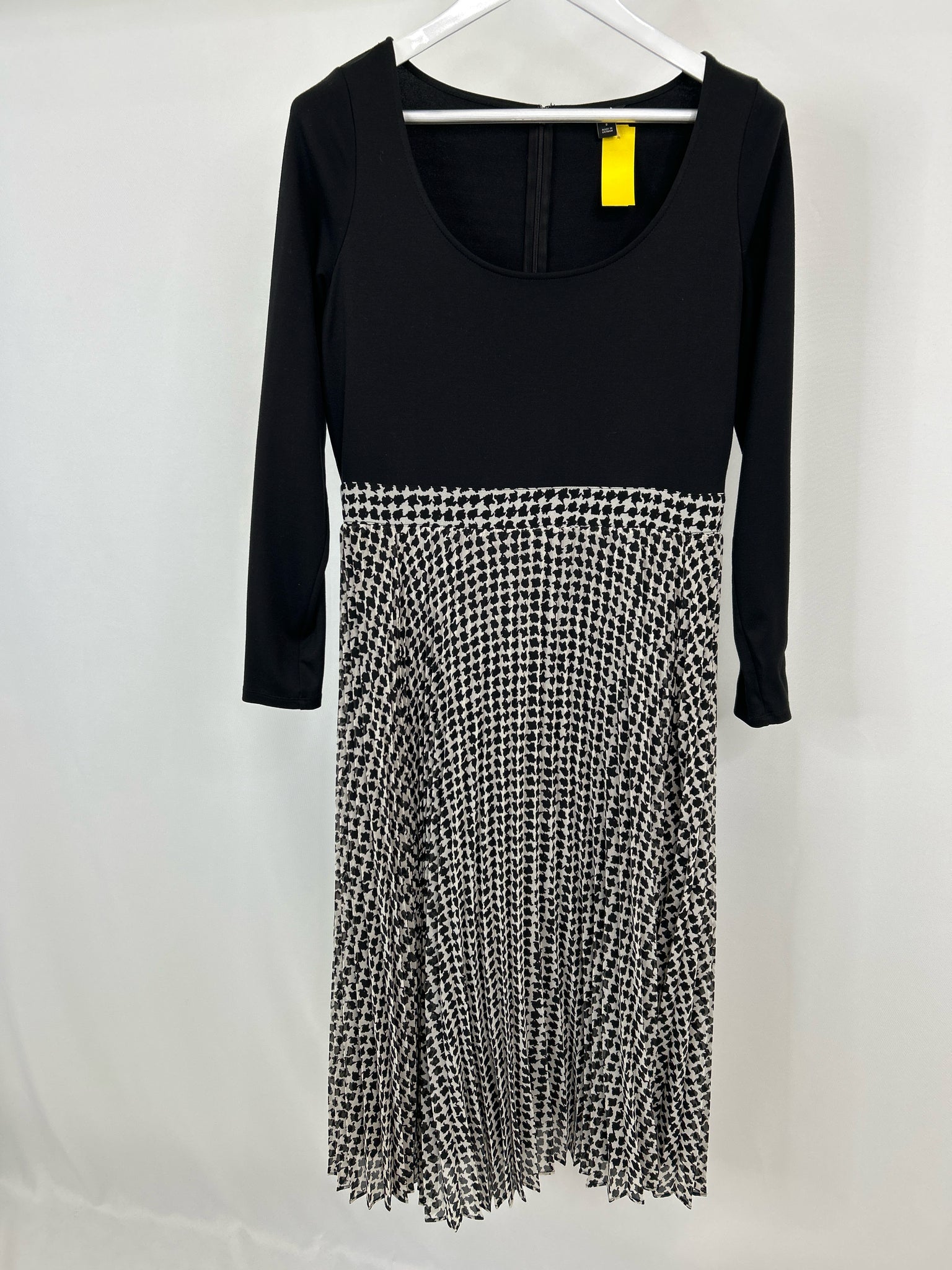 ANN TAYLOR Size 8 Black and White Women Dress