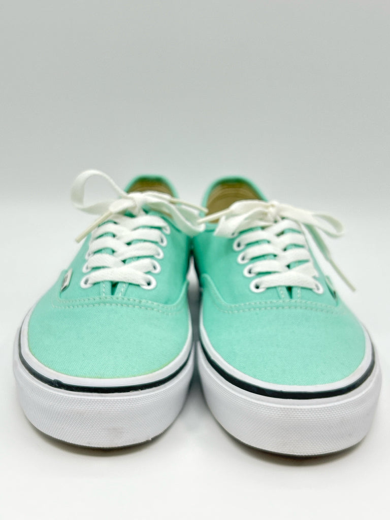 VANS Size 8 Mint Green Women's Sneakers