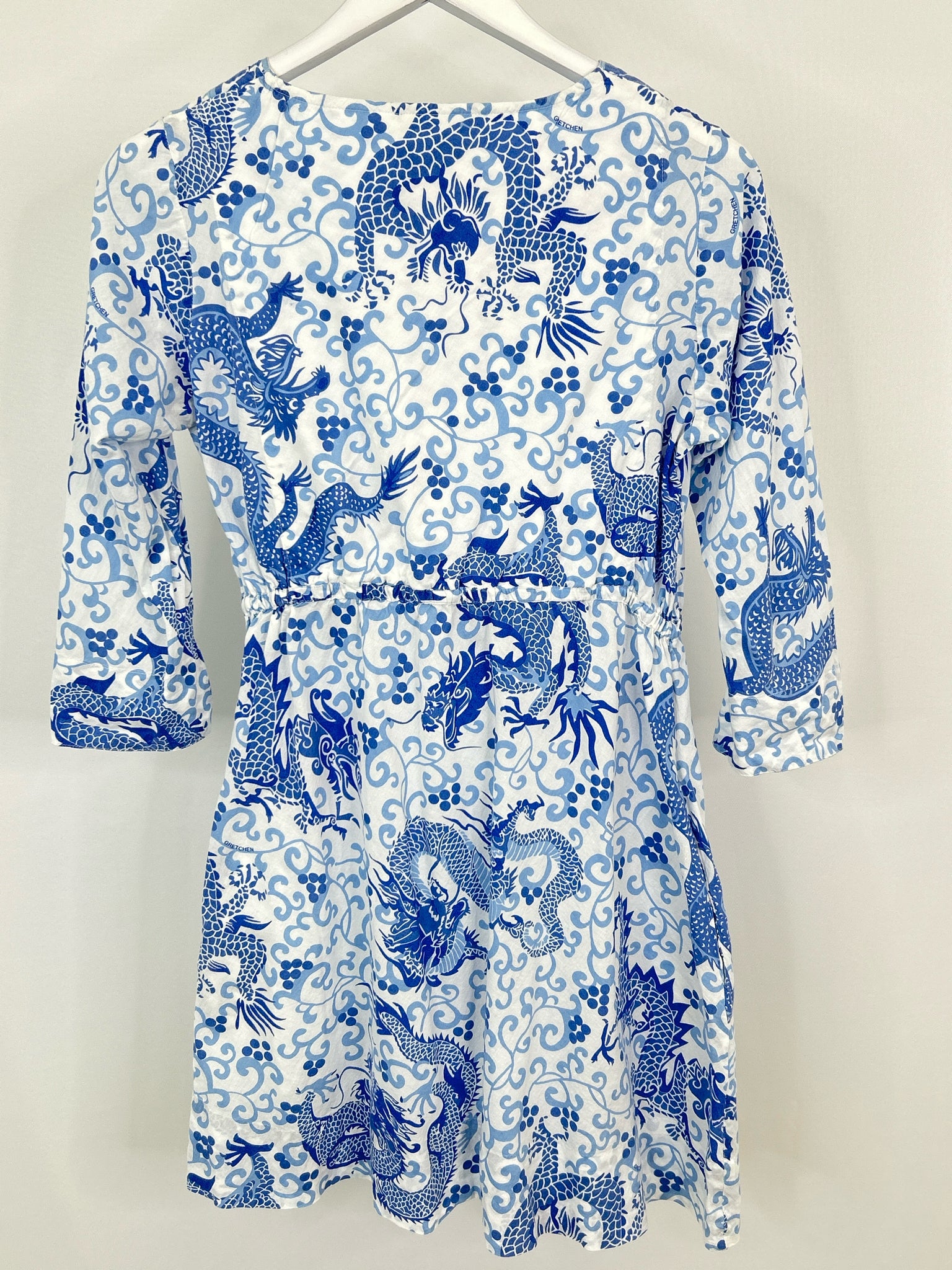 GRETCHEN SCOTT Size S BLUE & WHITE Women Dress