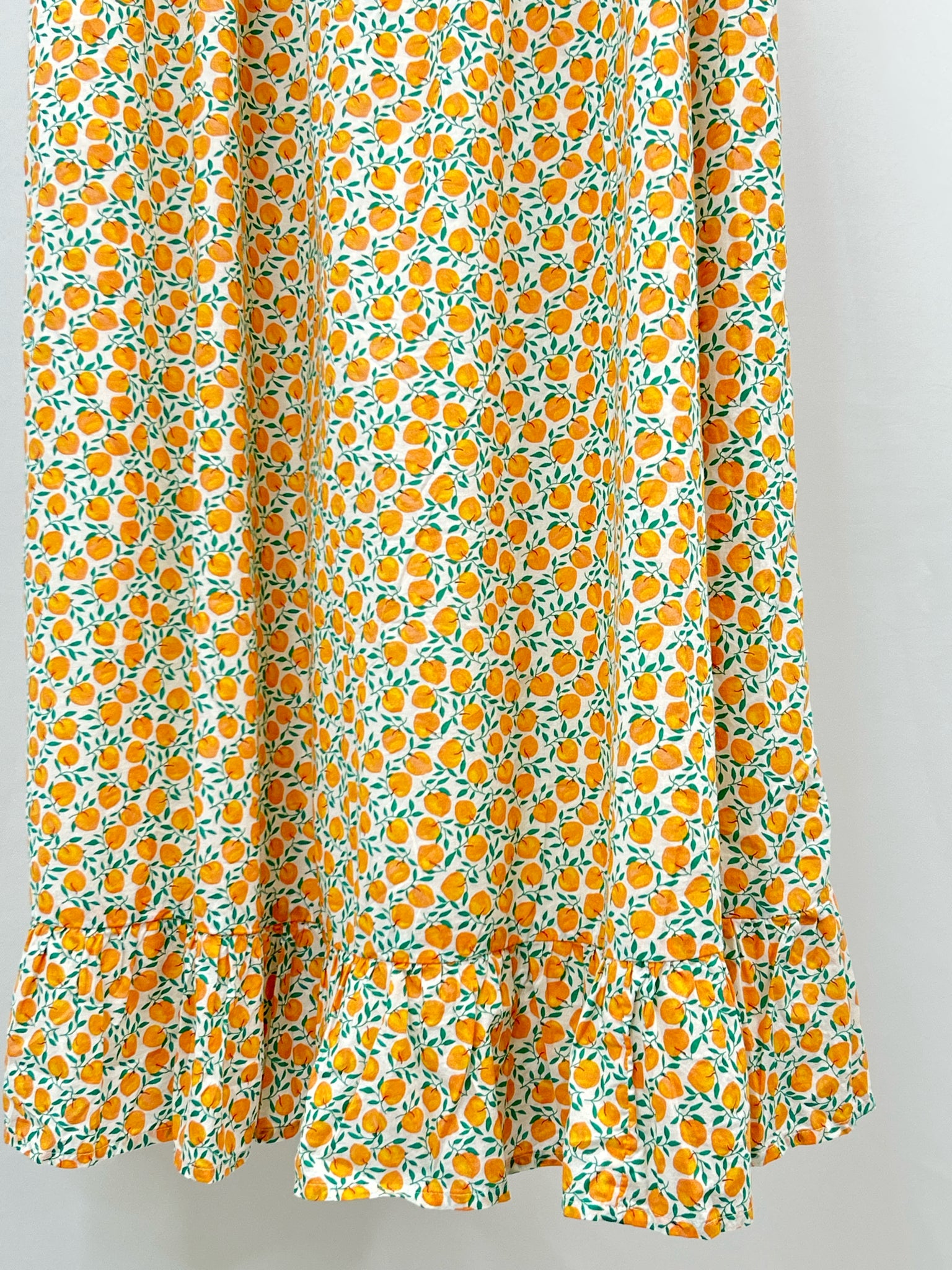 J.CREW NWT Size L Orange Print Women Dress