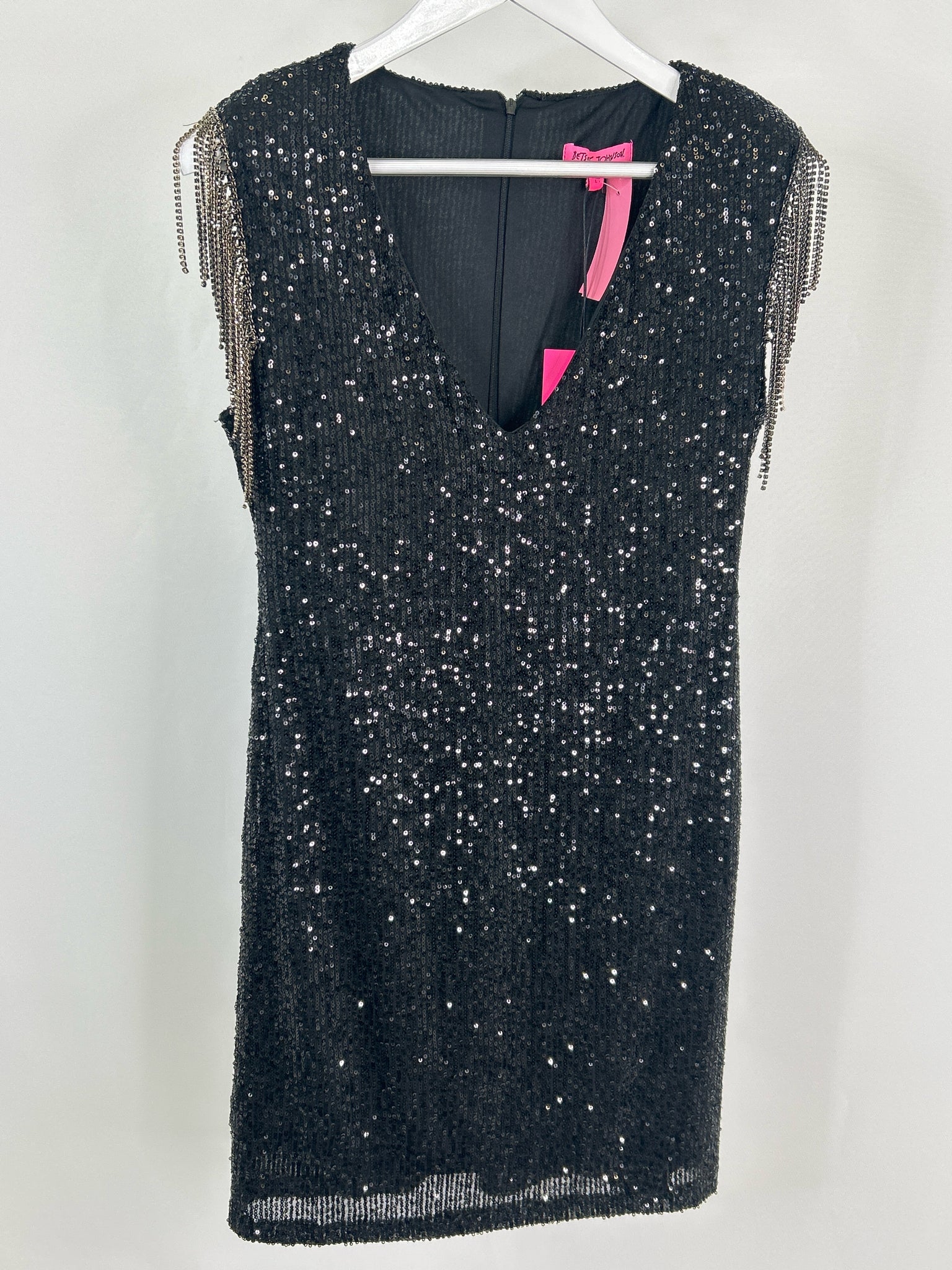 BETSEY JOHNSON Size L Black Women Dress