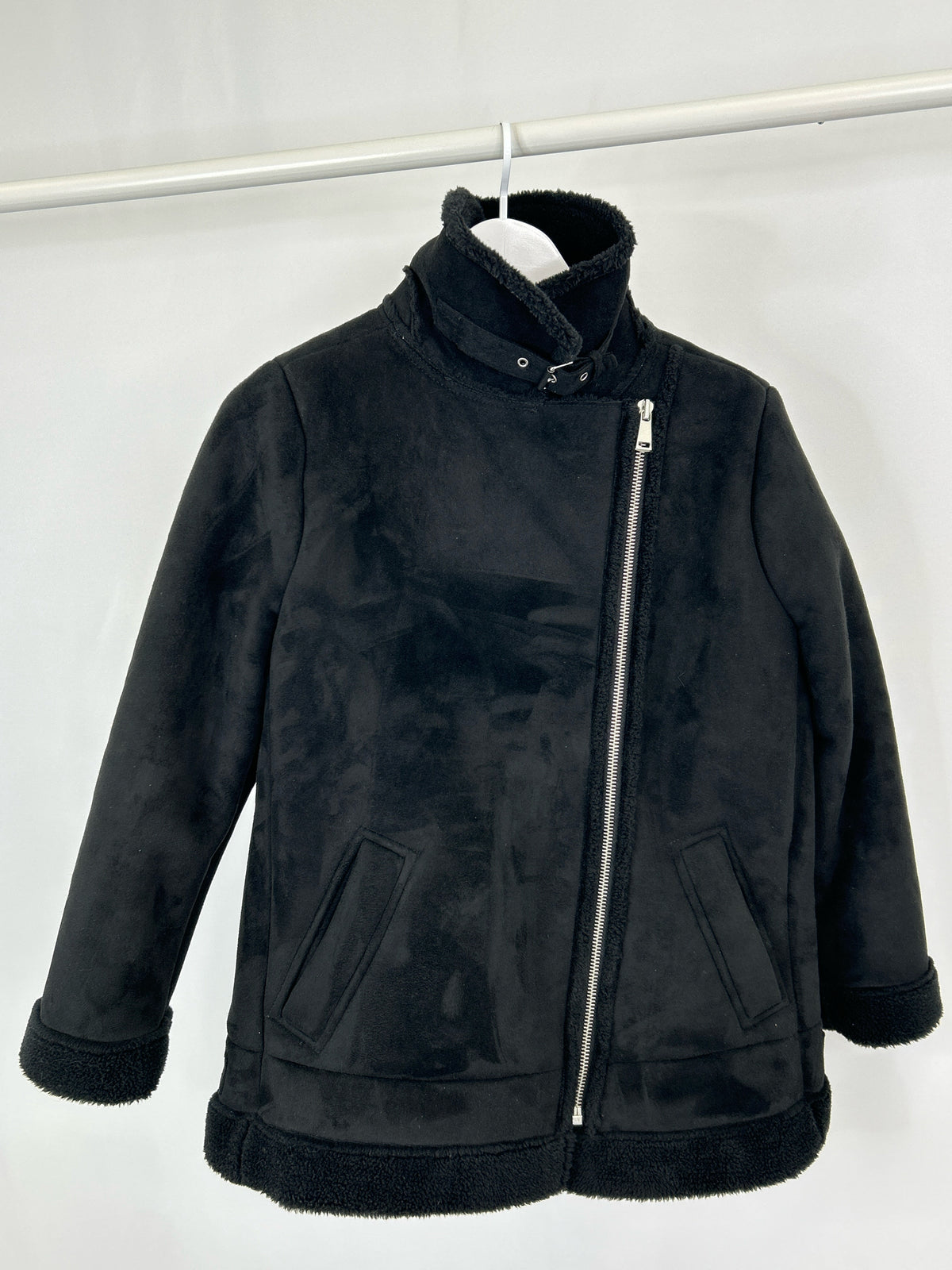 LOFT Size LP Black Women Coat
