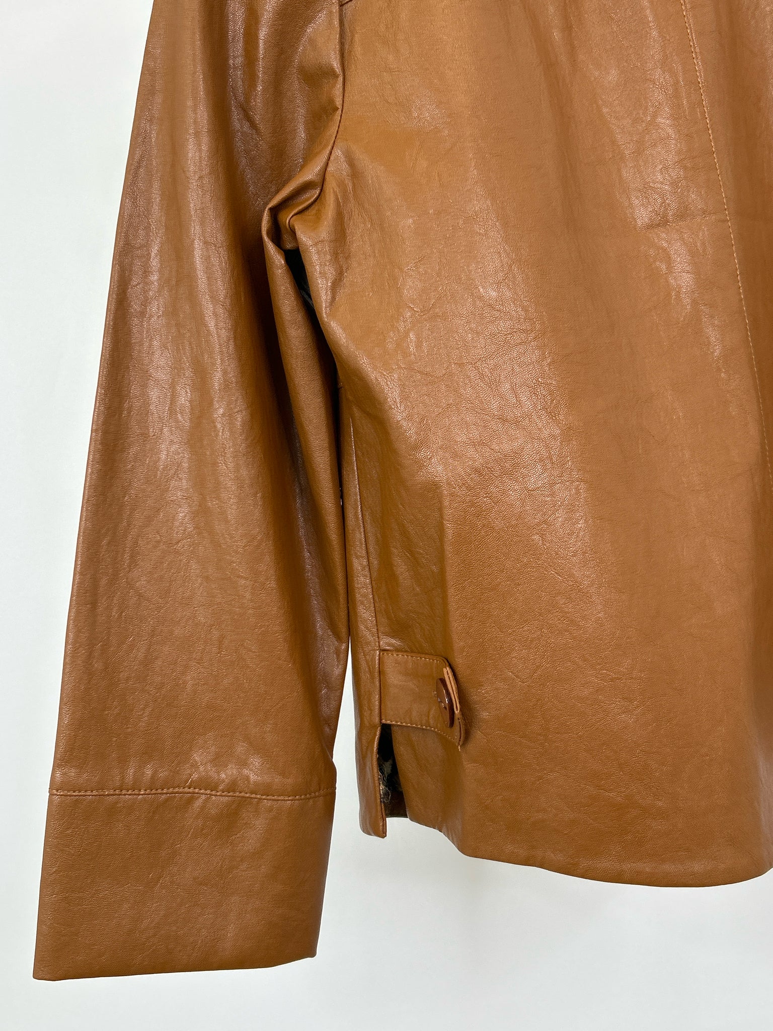 CHICO'S Size L Tan Women Jacket