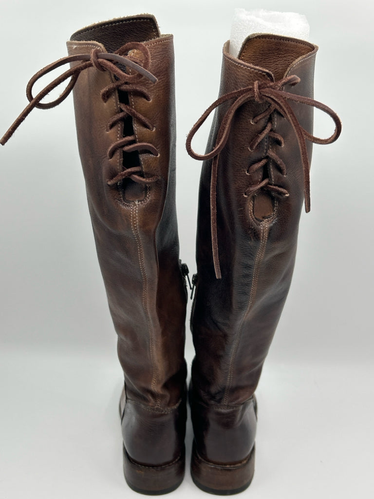 BED STU Women Size 8 RUST Boots