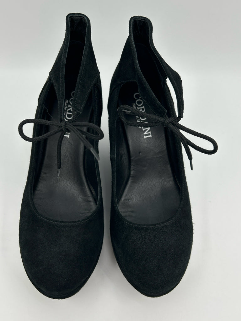 CORDANI Women Size 38/8 Black Pumps