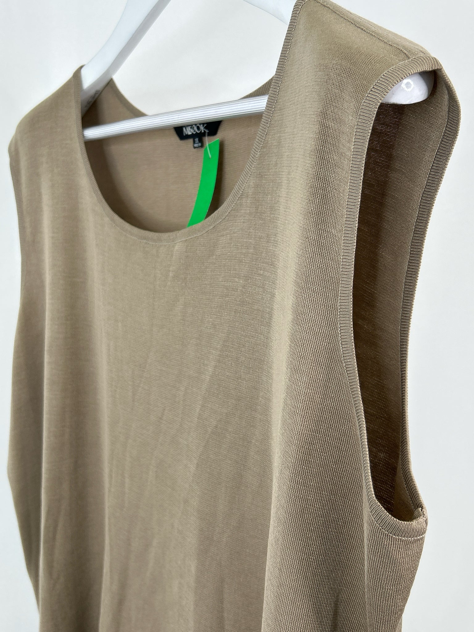 MISOOK Size 1X Taupe Women Sweater