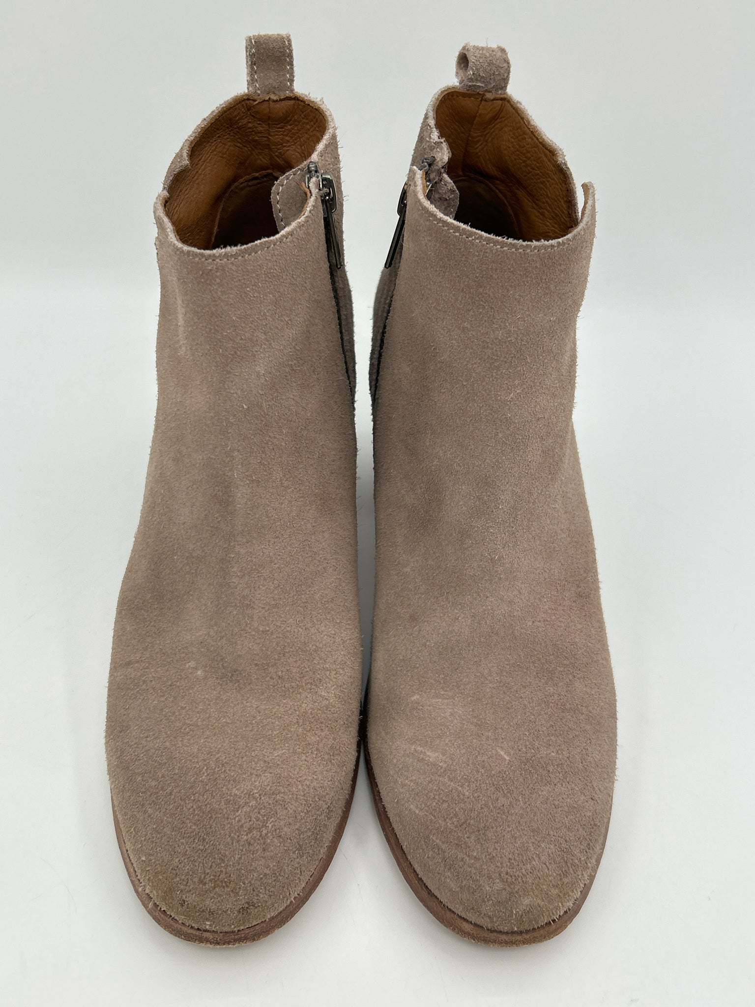 FRYE Size 8.5M Taupe Women Booties