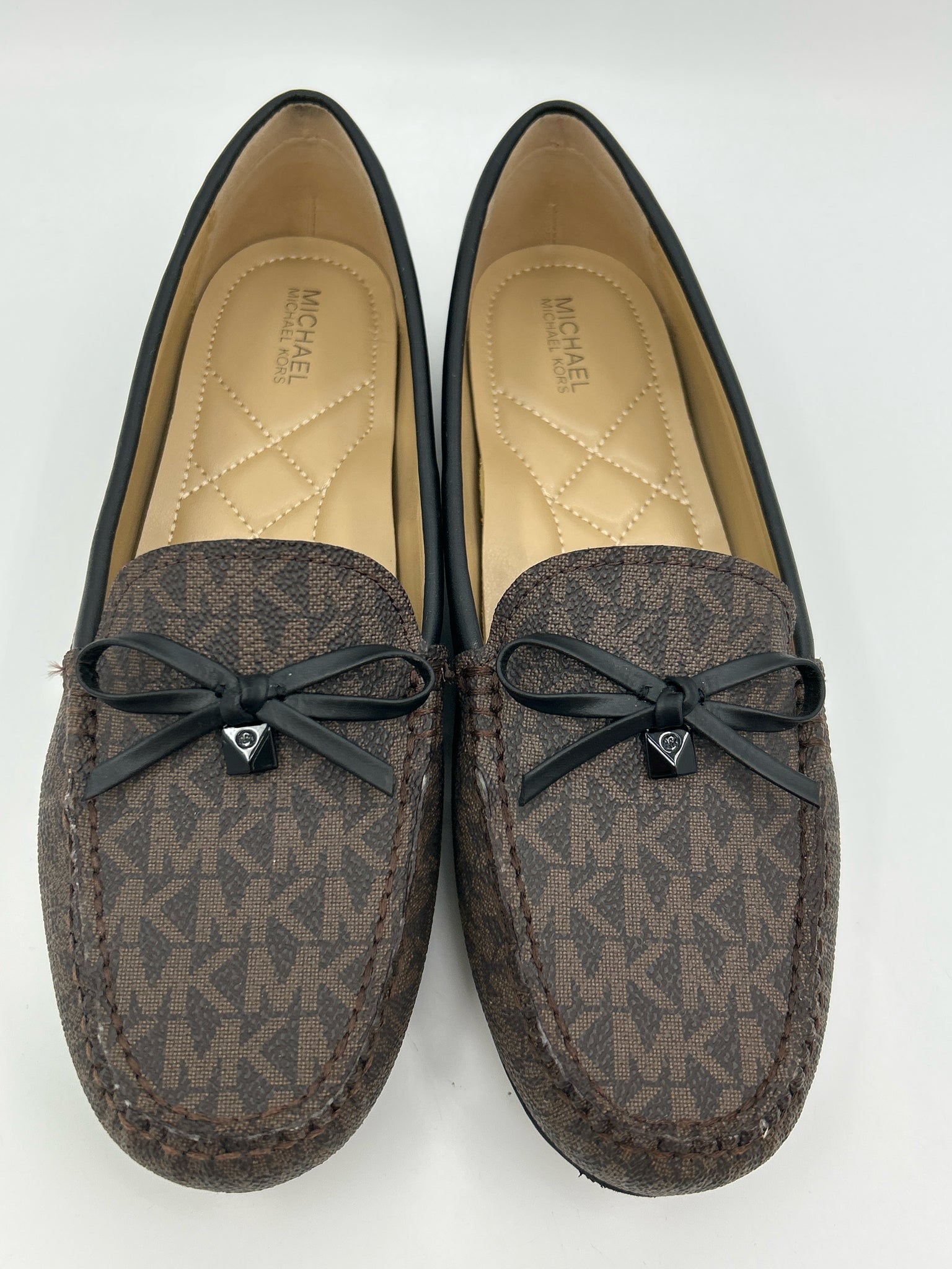 MICHAEL MICHAEL KORS Size 6.5 Brown and Black Women Loafer